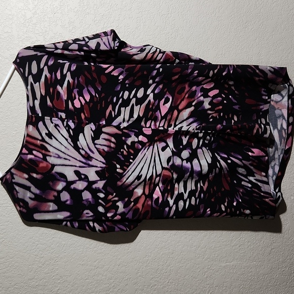 Worthington Shirt Womens Size 1X Butterfly  Blouse - Picture 4 of 6